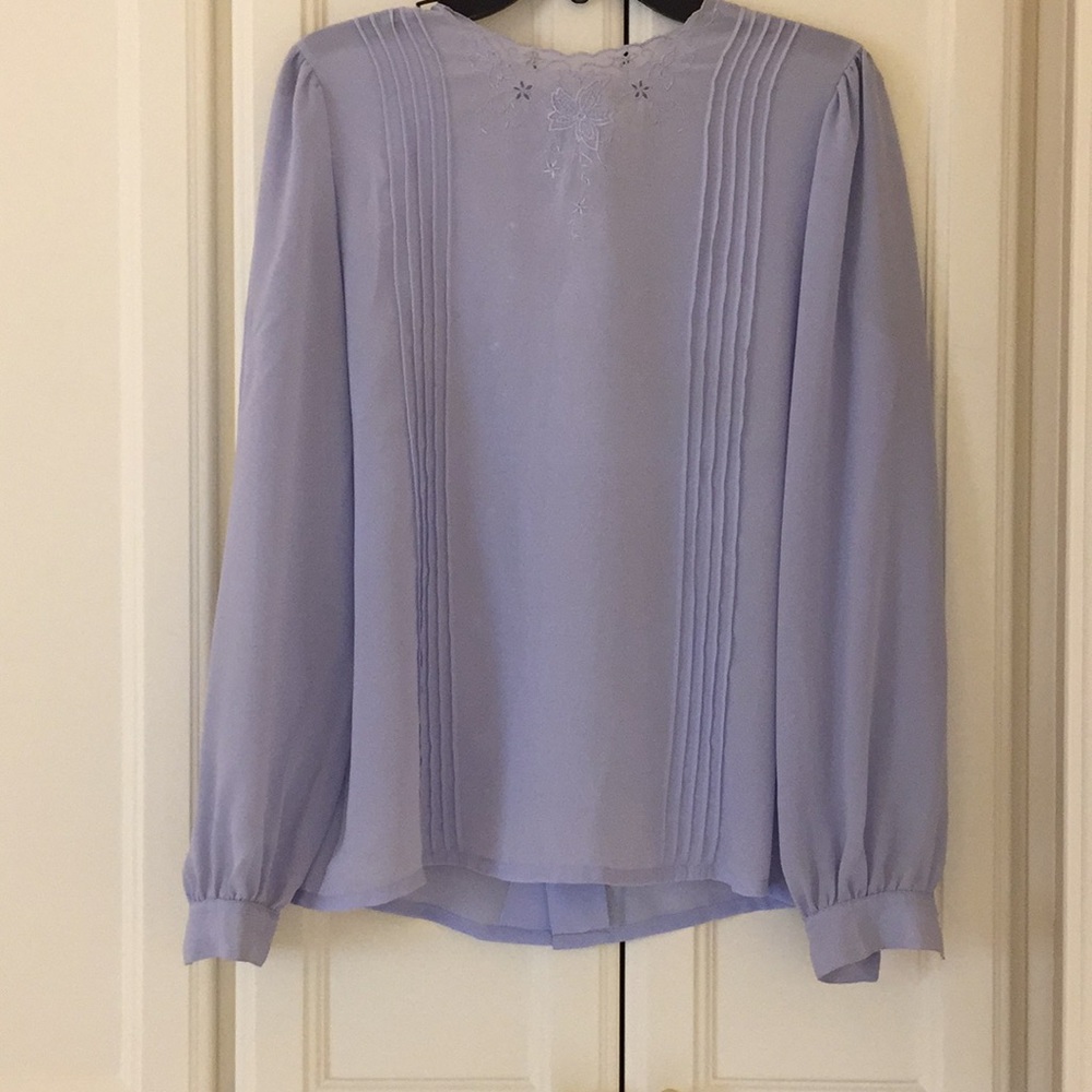 Lavender Blouse size 12